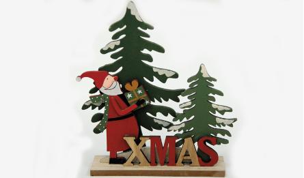 Ξύλινο επιτραπέζιο Xmas