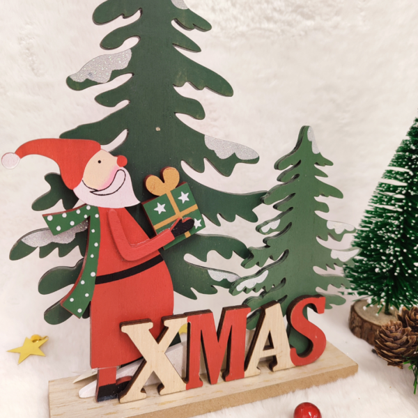 Ξύλινο επιτραπέζιο Xmas