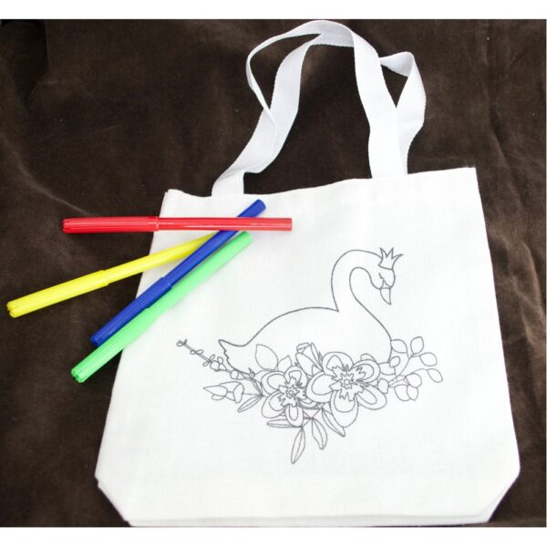 Τσαντάκι color me κύκνος